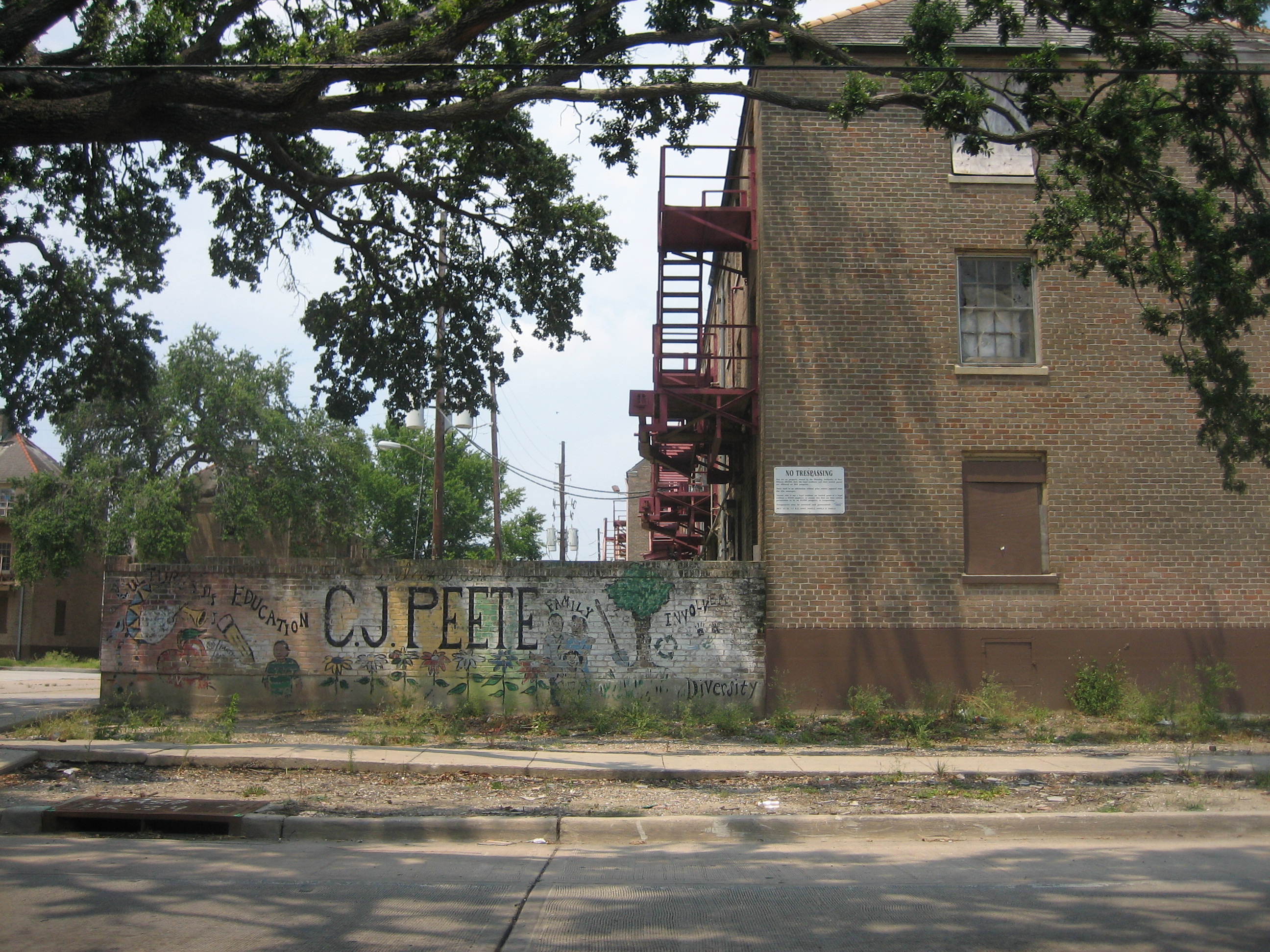 C.J. Peete after Hurricane Katrina (Source: Wikipedia Commons, Infrogmation)