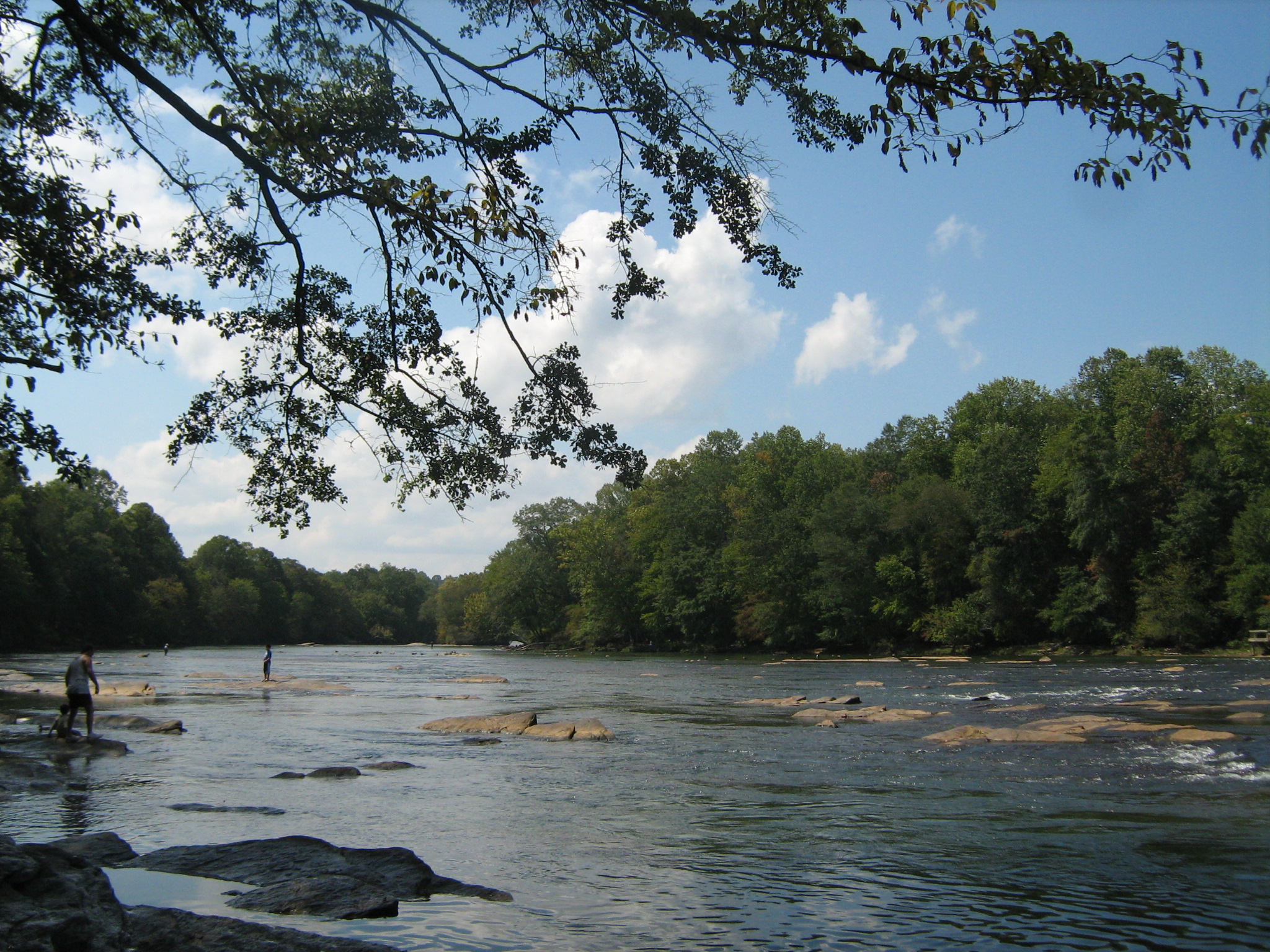 The Chattahoochee River in Georgia, just downstream from Lake Lanier (Mike Gonzalez/Wikimedia Commons)